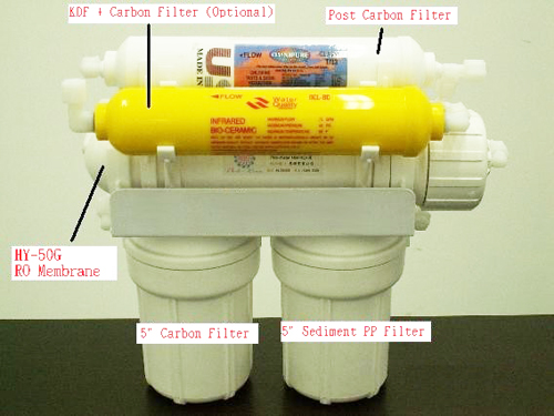 4-STAGE RO SYSTEM(WITHOUT PUMP)